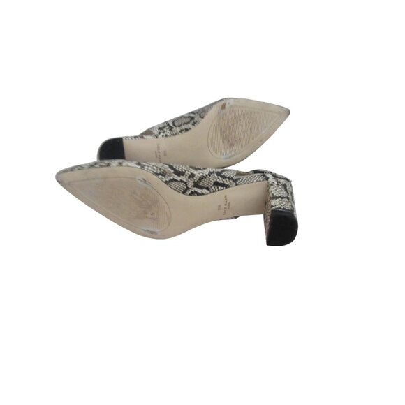Cole Haan Vania Snake Print Leather Slingback Pumps Size 7.5M - Picture 6 of 6